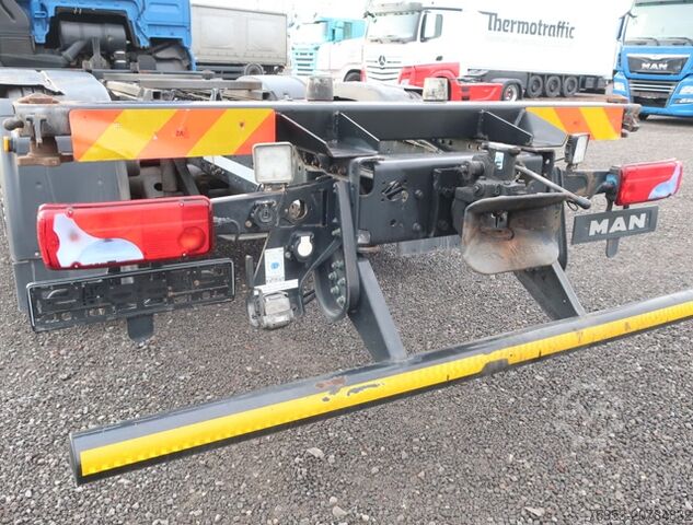 Felépítménycserélő teherautó MAN 26.510 FLLC TGX BDF Intarder Lenkachse XXL