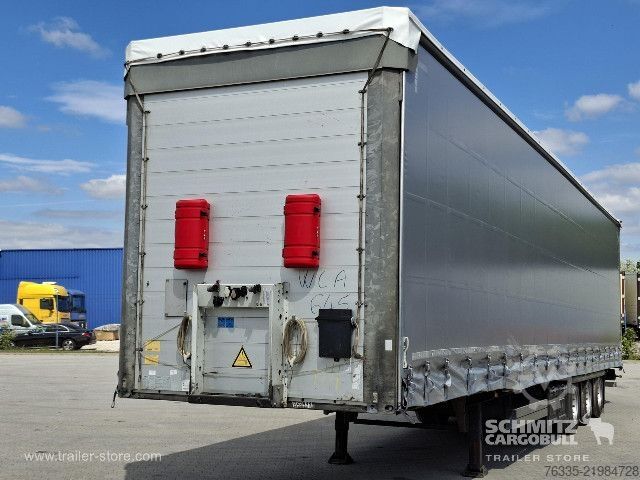 Öppen semitrailer med kapell Schmitz Cargobull Curtainsider Mega