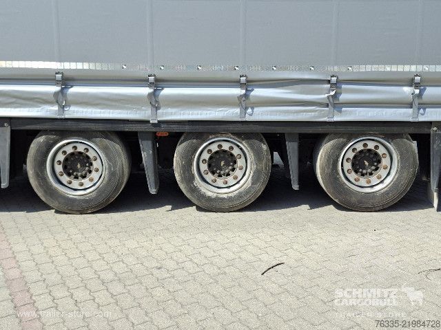 Öppen semitrailer med kapell Schmitz Cargobull Curtainsider Mega