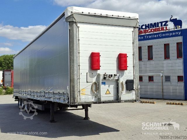 Öppen semitrailer med kapell Schmitz Cargobull Curtainsider Mega