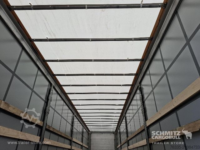 Öppen semitrailer med kapell Schmitz Cargobull Curtainsider Mega