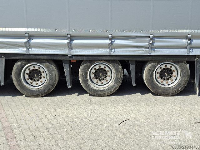 Öppen semitrailer med kapell Schmitz Cargobull Curtainsider Mega