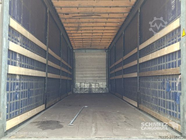 Öppen semitrailer med kapell Schmitz Cargobull Curtainsider Mega