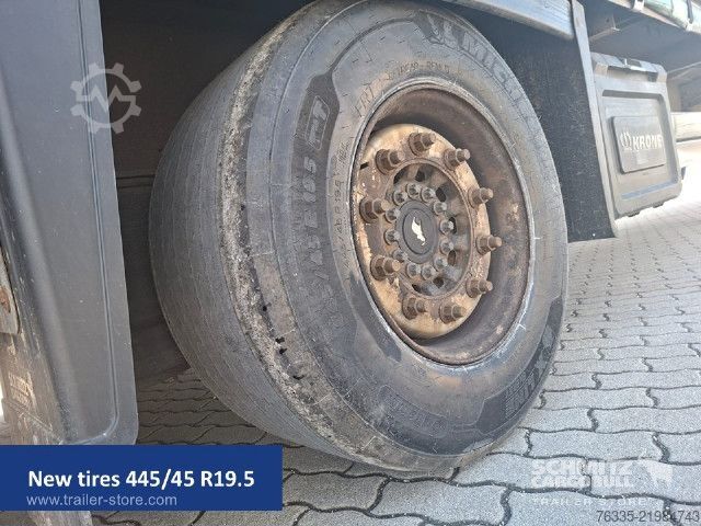 Öppen semitrailer med kapell Schmitz Cargobull Curtainsider Mega