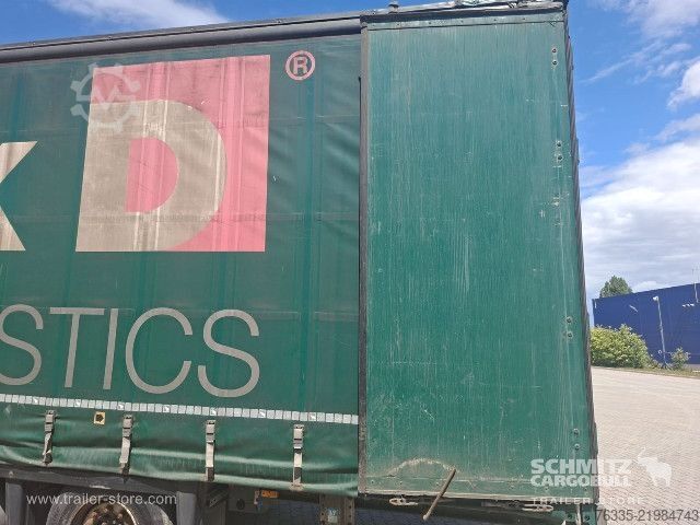 Öppen semitrailer med kapell Schmitz Cargobull Curtainsider Mega