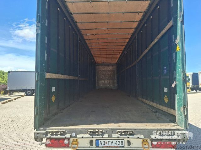 Öppen semitrailer med kapell Schmitz Cargobull Curtainsider Mega