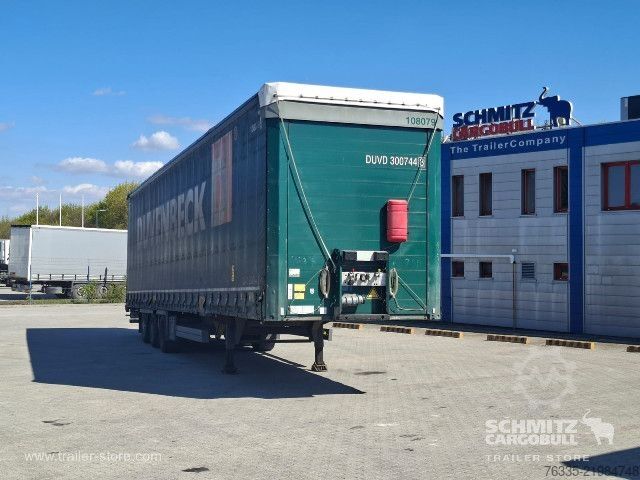 Öppen semitrailer med kapell Schmitz Cargobull Curtainsider Mega