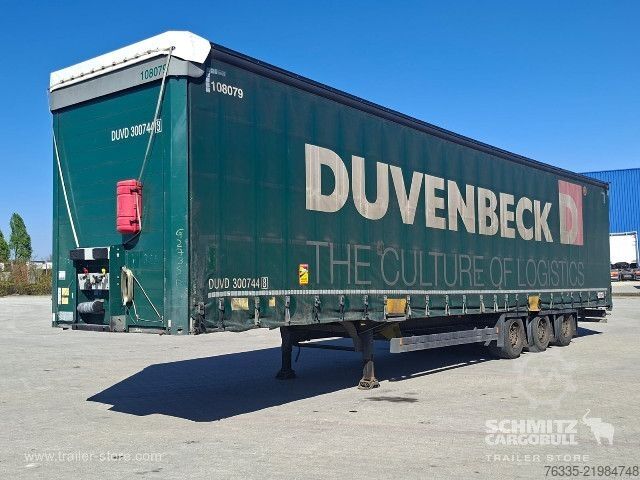 Öppen semitrailer med kapell Schmitz Cargobull Curtainsider Mega