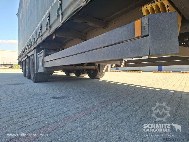 Öppen semitrailer med kapell Schmitz Cargobull Curtainsider Mega