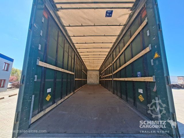 Öppen semitrailer med kapell Schmitz Cargobull Curtainsider Mega
