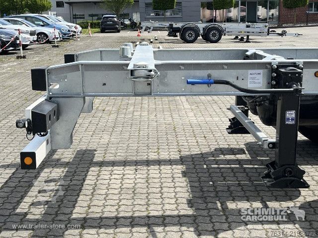 Wissellaadbak-oplegger Schmitz Cargobull Zentralachsanhänger Wechselfahrgestell Standard