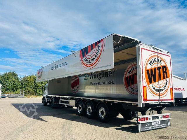 Skříňový návěs Wiese Wingliner OpenTop OpenSide