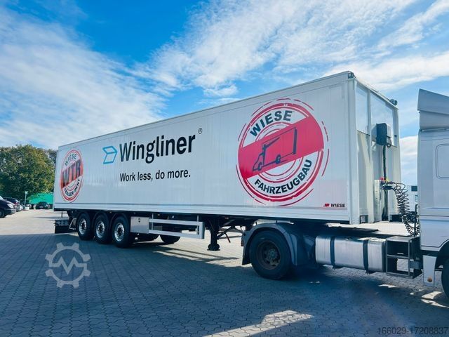 Skříňový návěs  Wiese Wingliner OpenTop OpenSide