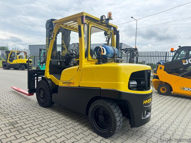 Xe nâng 4 bánh Hyster H 5.0FT/Positioner+sideshift/ 3662 hours