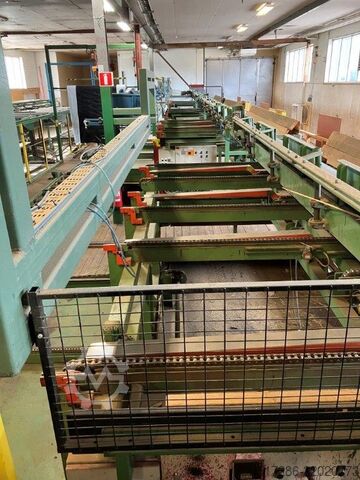 Linie de tensiune, îmbinare tip finger-joint și linie de rindeluire  
