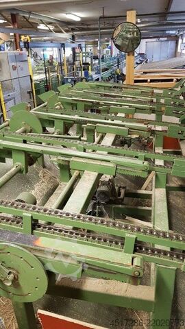 Linie de tensiune, îmbinare tip finger-joint și linie de rindeluire  