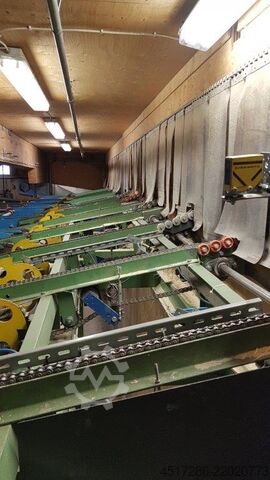 Linie de tensiune, îmbinare tip finger-joint și linie de rindeluire  