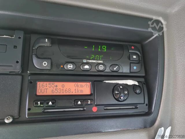 การขนส่งแช่เย็น/แช่แข็ง DAF LF 45.220 Kuhlkoffer Thermoking T1000R LBW ST38...