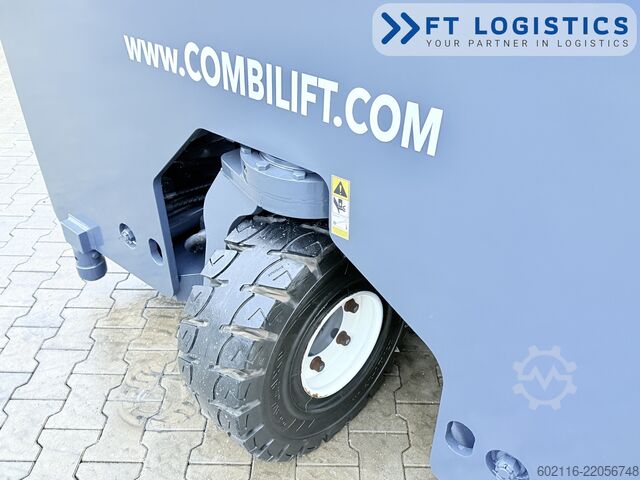 Carretilla retráctil de 4 vías Combilift C4000 TRIPLEX 6900 GAS FREE LIFT CABIN