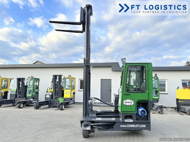 Dört yollu forklift Combilift C4000 GAS DUPLEX 4100 FREE-LIFT CABIN