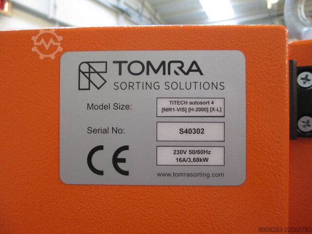 TOMRA AUTOSORT 4 – VIS/NIR 2000MM Tomra AUTOSORT 4