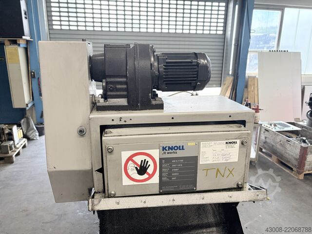 Băng tải phoi KNOLL 400 K-1/100