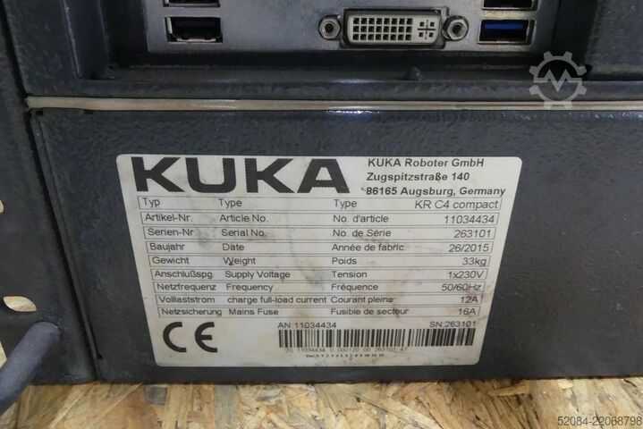 KUKA Industrieroboter + Steuerung KR C4 Kuka KR 10 R 1100 sixx