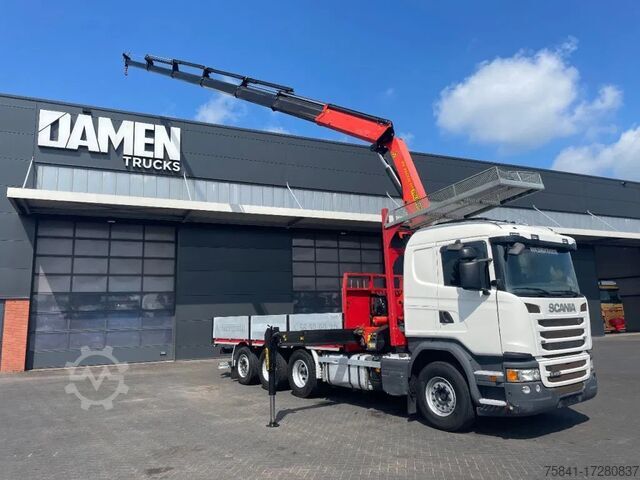 Kamion sa kranom Scania G 490 CB 8x4 Euro 6 Palfinger PK 26002-EH E