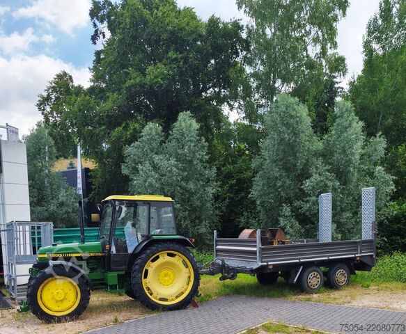 重機運搬トレーラー Barthau Anhänger LHS 5000 mit Auffahrrampen