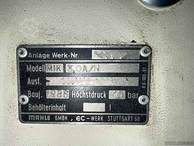 Compresor Mahle MIK 3,0A/N