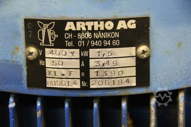Ηλεκτροκινητήρας 1,5 kW 1390 στροφές/λεπτό Artho HU90L4