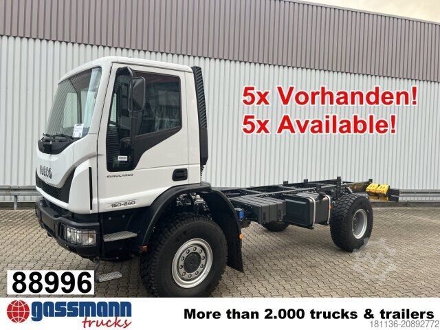 هيكل الشاحنة Iveco EuroCargo ML150E24 WS 4x4, Euro3, mehrfach