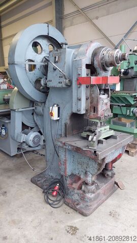 Presse excentrique + cisaille guillotine MÜLLER, HACO, EBU