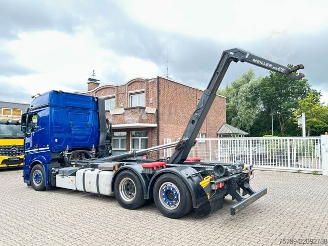 卷臂钩自卸卡车 MERCEDES-BENZ 2551 Actros MEILLER Abroller 6x2