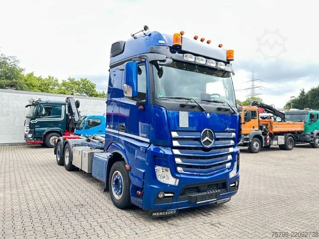 卷臂钩自卸卡车 MERCEDES-BENZ 2551 Actros MEILLER Abroller 6x2