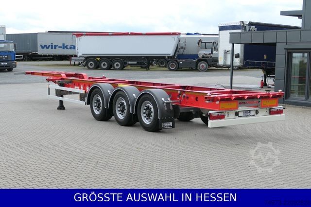 Náves s výmennou nadstavbou KÄSSBOHRER SHG-L 45ft HC Leergewicht 3.9t BPW ¤289.-mtl.