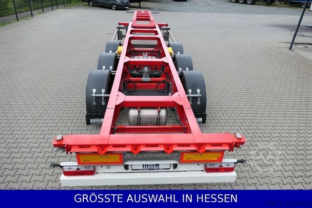 Náves s výmennou nadstavbou KÄSSBOHRER SHG-L 45ft HC Leergewicht 3.9t BPW ¤289.-mtl.