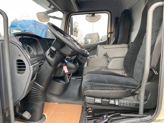 Gardinsided kassevogn MERCEDES-BENZ 818 Atego/6,10m Pritsche/Schiebplane/MBB LBW