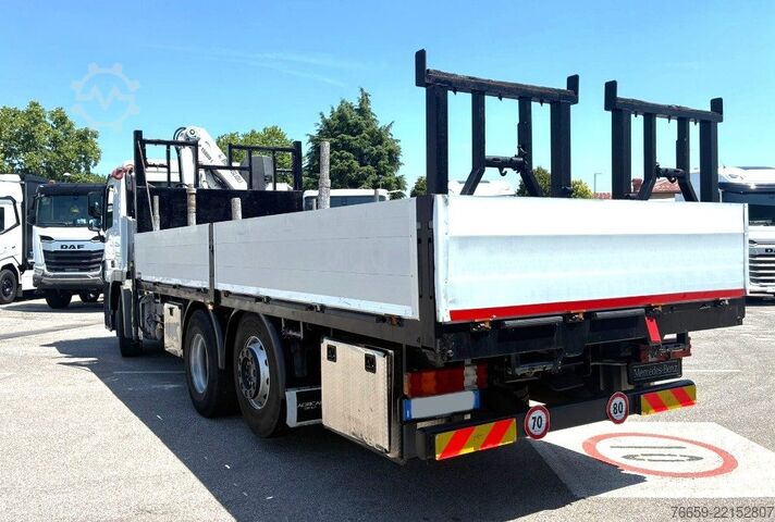 Auto-dizalica montirana na kamionu MERCEDES-BENZ Actros 2544 cassonato + gru Bonfiglioli