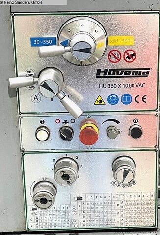 Torno-convencional-electrónico HUVEMA HU 360 x 1000 VAC