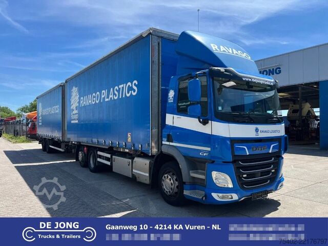 Klizna cerada DAF CF 410 / 6x2 BDF Combi / Sliding/Lifting Roof /...