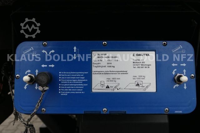 রেফার ট্রেলার  Geser TKA 18 Kühlkoffer Carrier Vector LBW