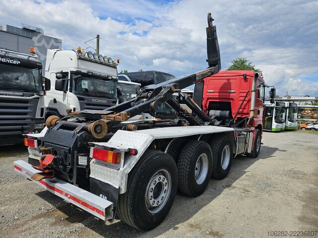 TGA 35.463 FDLC 8x4 suspensi daun/udara dengan gandar kemudi MAN TGA 35.463 FDLC 8x4 Blatt/Luft Lenkachse