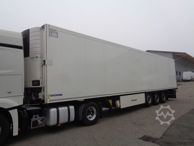 রেফার সেমিট্রেলার KRONE SD Carrier Doppelstock Trennwand Liftachse