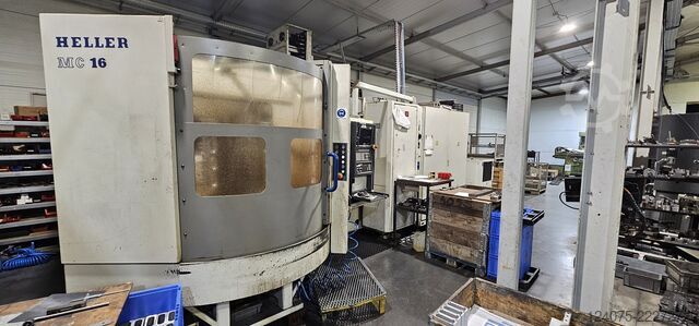 Horizontalus apdirbimo centras Heller MC 16