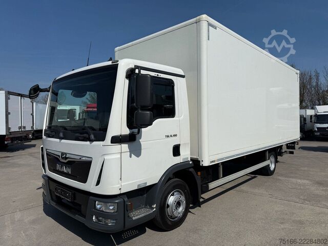 Furgoneta caja MAN TGL 8.190 Koffer 6,50 m LBW 1,5 T*Diff-Sperre HA
