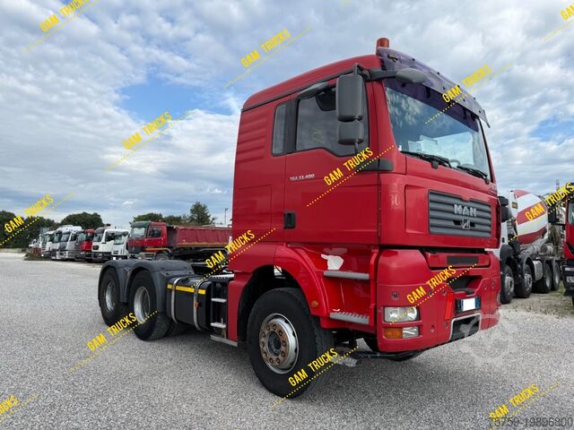 Tracteur routier standard MAN 33.480TGA Kipphydraulik 6x4 INTARDER