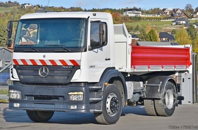Tippbil MERCEDES-BENZ AXOR 1823 * KIPPER 4,45 m * TOPZUSTAND