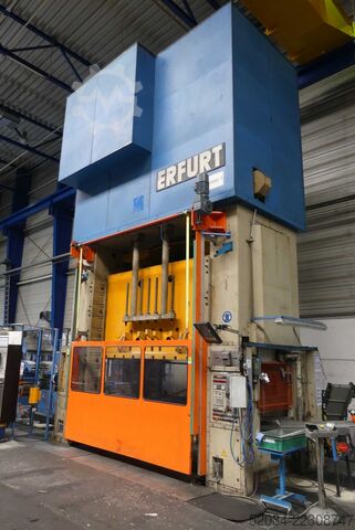 Kaksipilarinen eksentripuristin ERFURT Presse PKZZI 800.1/3150x1600/500E