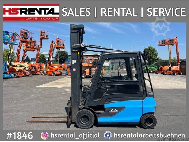Trukki Linde E30L-01 side-shift 6.62m heating (1846)